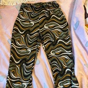 Bell bottom leggings